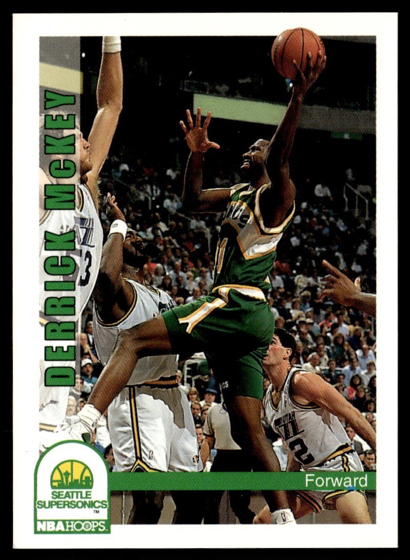 1992-93 Hoops Derrick McKey Seattle SuperSonics #217