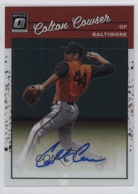 2023 Panini Donruss Optic Retro 1990 Signatures Colton Cowser #1990-CC Auto v9t