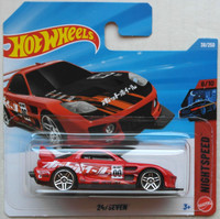 Hot Wheels 24/Seven Rot Nightspeed Neu/Ovp HW Spielzeugauto Auto Car Mattel HW