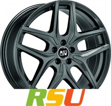 MSW MSW 40 gloss gun metal 8x18" ET48 LK5 112 ML 66.56 Alufelgen 18 Zoll