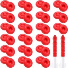50 Pcs Caulk Caps Saver Caps Latex Tube Covers Sleeves Caulk Finishing Tools