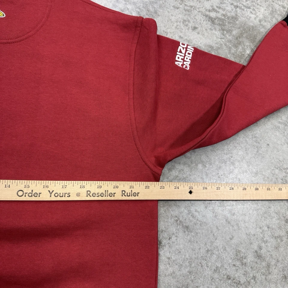 Sudadera De Colección Arizona Cardinals Para Hombre Mediana Cuello Redondo Pullover Deadstock Nueva Con Etiquetas Foto 4 de 4