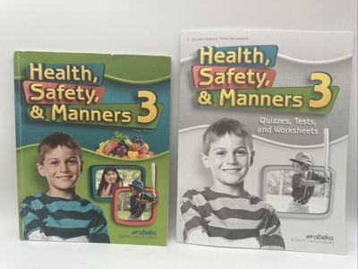 Abeka Health Safety & Manners 3 Student Text & Tests (4th Edition)  3rd Grade