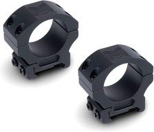 Monstrum Precision Scope Rings 1 inch Diameter Weaver 1.35 Black