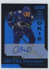 2023 Skybox Metal Universe 2008-09 Rookie Retros Aidan McDonough #R-25 Auto 2d8