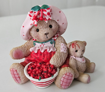 Rare Cherished Teddies TAYLER 2012 YOU MAKE LIFE A BOWL OF CHERRIES #4031670