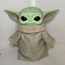 Grogu Baby Yoda The Mandalorian Star Wars The Child 11" Plush Doll Mattel GWD85
