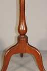 A VERY RARE 18TH C CT CHAPIN SCHOOL QA CHERRY CANDLESTAND IN NICE OLD COLOR — photo 7