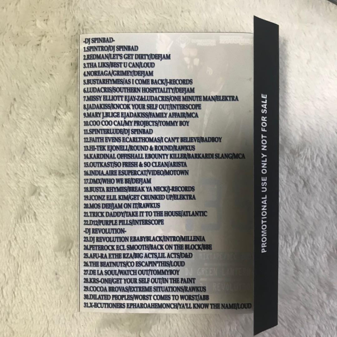 洋楽 DJ SPINBAD & DJ REVOLUTION /BEST OF 2001 洋楽 DJ SPINBAD & DJ REVOLUTION /BEST OF 2001 Stream