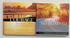 Inspirational Book Lot Courage Does Not Always Roar & Road