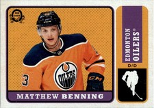 2018-19 O-Pee-Chee Retro #178 Matthew Benning - HKY