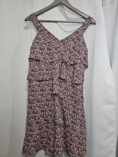 Nine West Floral Women's Dress size 8P Y2K Retro Style