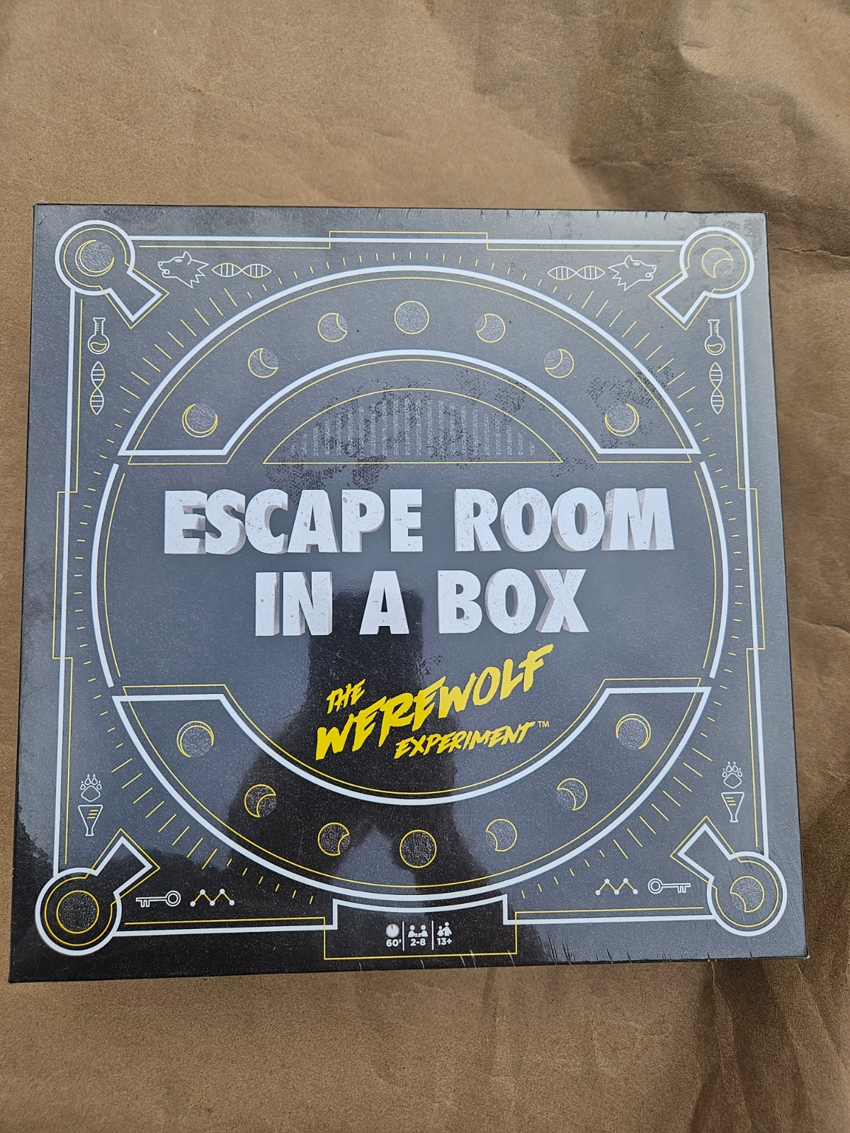 NEW ESCAPE ROOM IN A BOX WEREWOLF SEALED MATTEL GAME