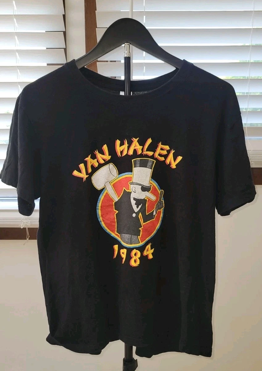 Van Halen 1984 T Shirt Indiana Men's Vintage T-Shirts for sale | eBay