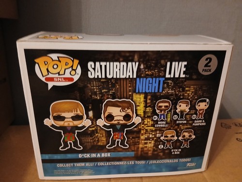 D*ck In A Box 2 Pack Funko Pop! Saturday Night Live SNL Dick In A Box 2 Pack - Picture 4 of 12