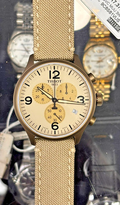 Tissot Chrono XL T116.617.37.267.01 Quarz Herrenuhr Beige