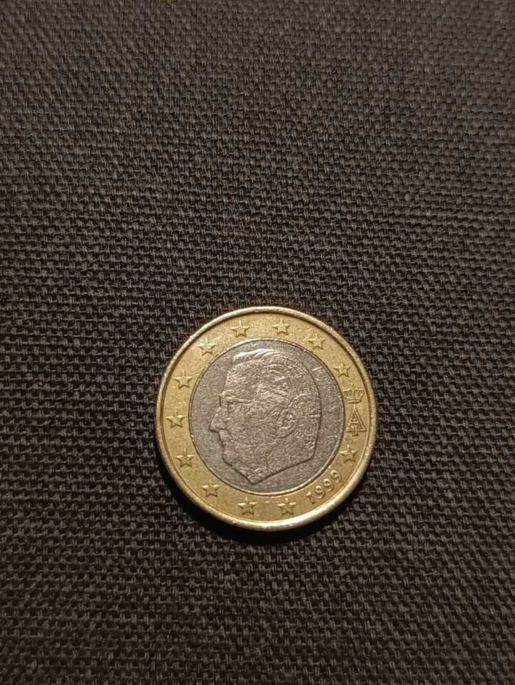 Pièce 1 euro de Belgique (1999) - Photo 2/2