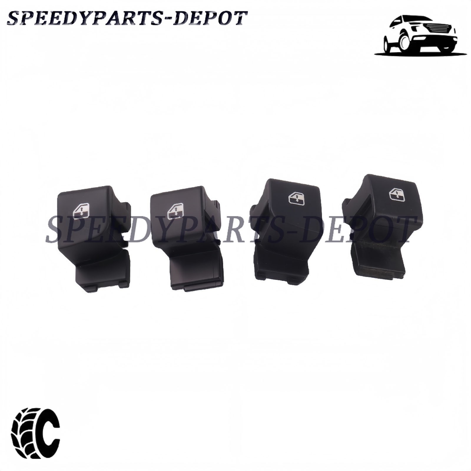 4X Left Front Master Window Switch Button For Maserati Quattroporte M139 247993