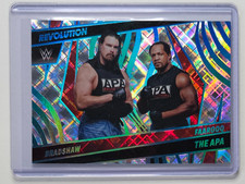 Bradshaw Faaroq APA WWE 2022 Panini Revolution Cosmic /149 🌌