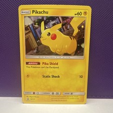Pikachu SM157 SM Promo Holo Basic 60 HP English Pokemon TCG Card 2018 on eBay