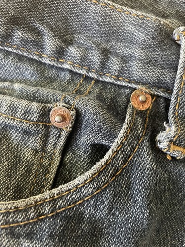 Vintage Levis Levi’s 501 Big E Jeans Gr. 34 - Bild 12 von 23