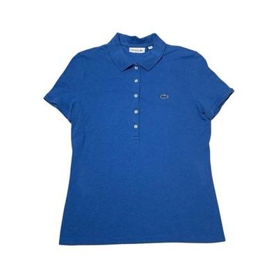 Lacoste Slim Fit Stretch Mini Pique Polo Shirt  Women s  Size 40