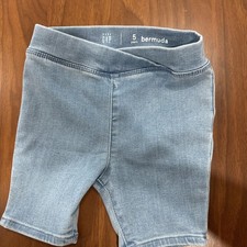 Gap Kids Girl Bermuda Stretch Jean Shorts 5