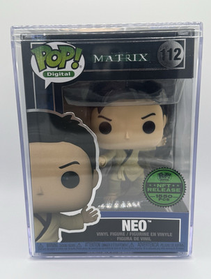 Funko Pop! Digital The Matrix Neo Vinyl Figure #112 Limited 1550 2023