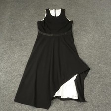 Calvin Klein Dress Womens Size 4 Polyester Back Zip Sleeveless Round Neck