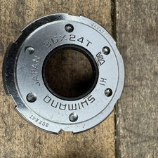 Pédalier Shimano Deore XT – NOS – Version ITALIENNE 70mm – 122.5mm – 36x24t – M730/M735