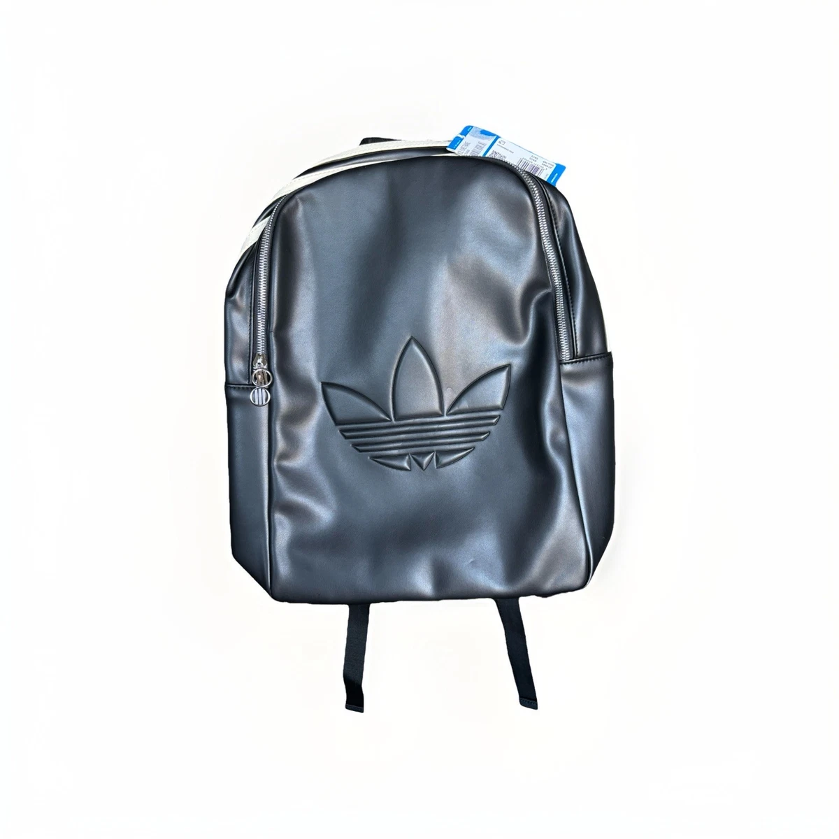 Faux Leather Adidas Mini Leather Backpack Small Men Compact Backpack Adidas  Originals Classic Mini Faux Leather