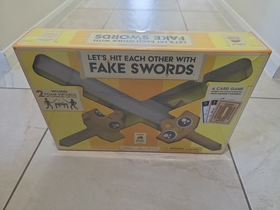 Let's Hit Each Other with Fake Swords Party Game Large Box Edition NEW