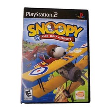 Snoopy vs. The Red Baron (Sony PlayStation 2, 2006) CIB Tested 
