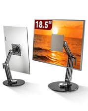 Jakeko Magnetic Portable Monitor Stand VESA Mount 75mm Travel 360  Swivel
