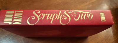 'Scruples Two', SIGNED by Judith Krantz, HB, 1992 With long Inscription,