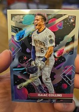 2025 Topps Cosmic Chrome - Isaac Collins #51 (RC) - Brewers