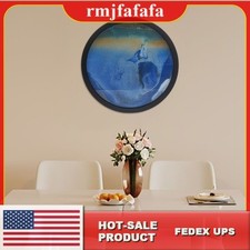 44cm Diameter Wall-mounted Moving Sand Art Picture wall Decoration Home Decor