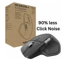 Logitech MX Master 4 for Business, Quiet Clicks 4S, FAST SHIPPING 🔥🚚