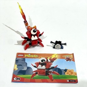 LEGO Mixels Series 4: 41531 Flamzer with Bonus Nixel - 100% Complete with Manual