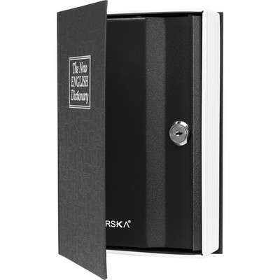 Barska AX11680 9'' X 6'' Dictionary Key Lockable Hollow Stash Book Faux Hideaway