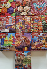 500 Pieces Jigsaw Puzzle Lot of 10 Variety Pack Puzzlebug Deluxe 20X12