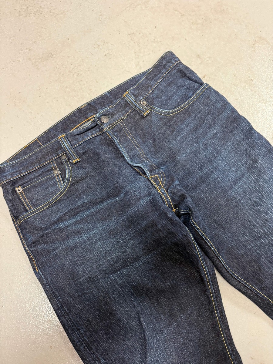 Pure Blue Japan Syoaiya Selvedge Raw Denim Jeans Size 34x34 Japan View 3