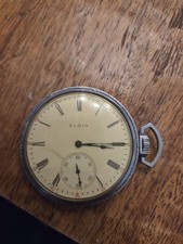 Vecchio orologio da tasca Elgin funzionante!