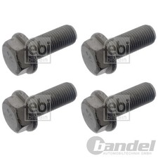 4x FEBI RIPPSCHRAUBE M14x1.5 35mm BREMSSATTELTRÄGER VORNE passend für AUDI SKODA