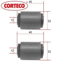 2X Lagerung FüR Lenker Corteco 21652438 Buchse 2 Querlenkerlager Vorne