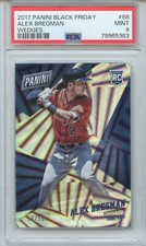 2017 Panini Black Friday Alex Bregman Rookie RC Wedges Prizms 50/50 SP PSA 9