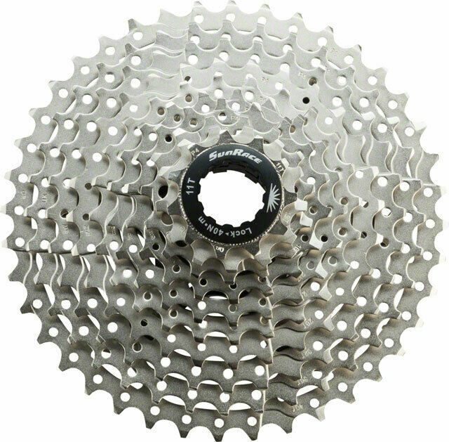 Cassetta Pignoni MTB SunRace CSMS3 10 Velocità - Rapporti 11-40 Denti, Compatibile Shimano/SRAM
