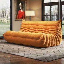 Caterpillar Lazy Sofa 1 to 3 Seats Tatami Floor Sofa Nap Couch Chesterfield Sofa