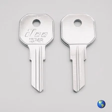 1574R Key Blanks for Various Products by Hurd Lock and Square D (2 Keys)