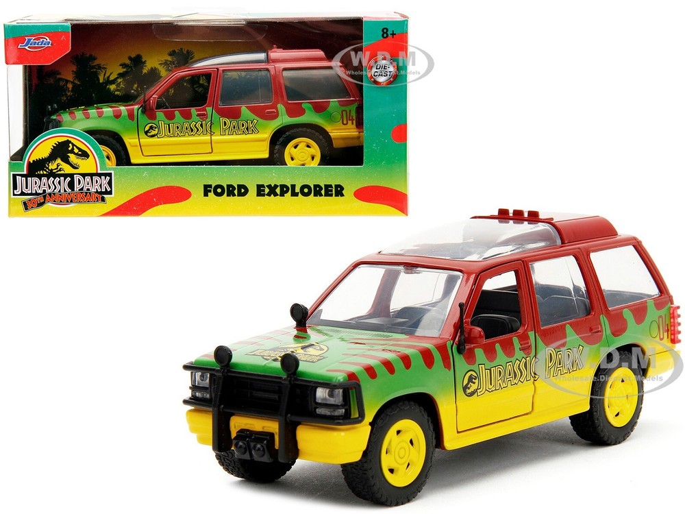 Ford Explorer Jurassic Park 30th Anniversary 1/32 Diecast Model by Jada 31956